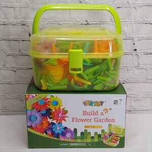 'VERTOY' FLOWER GARDEN' EDUCATIONAL TOY BUILDING FLOWER ARRANGEMENT COMPLETE SET